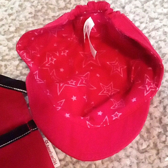 American Girl doll logo cap and "Grace Thomas" apron - Picture 5 of 8